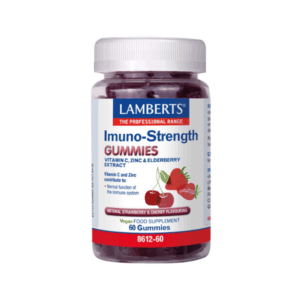 IMUNO STRENGTH GUMMIES (VIT C, ZINC & ELDERBERRY EXTRACTS)